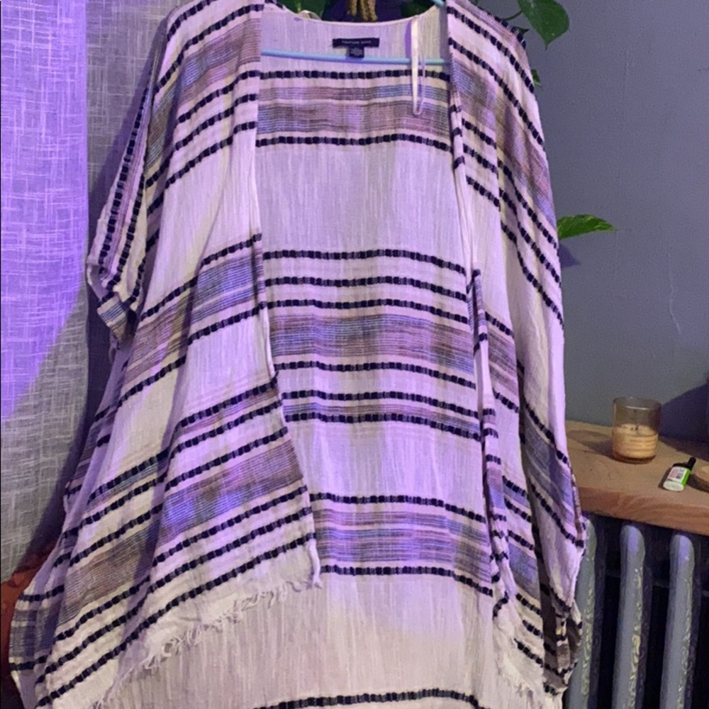 Stripped cardigan